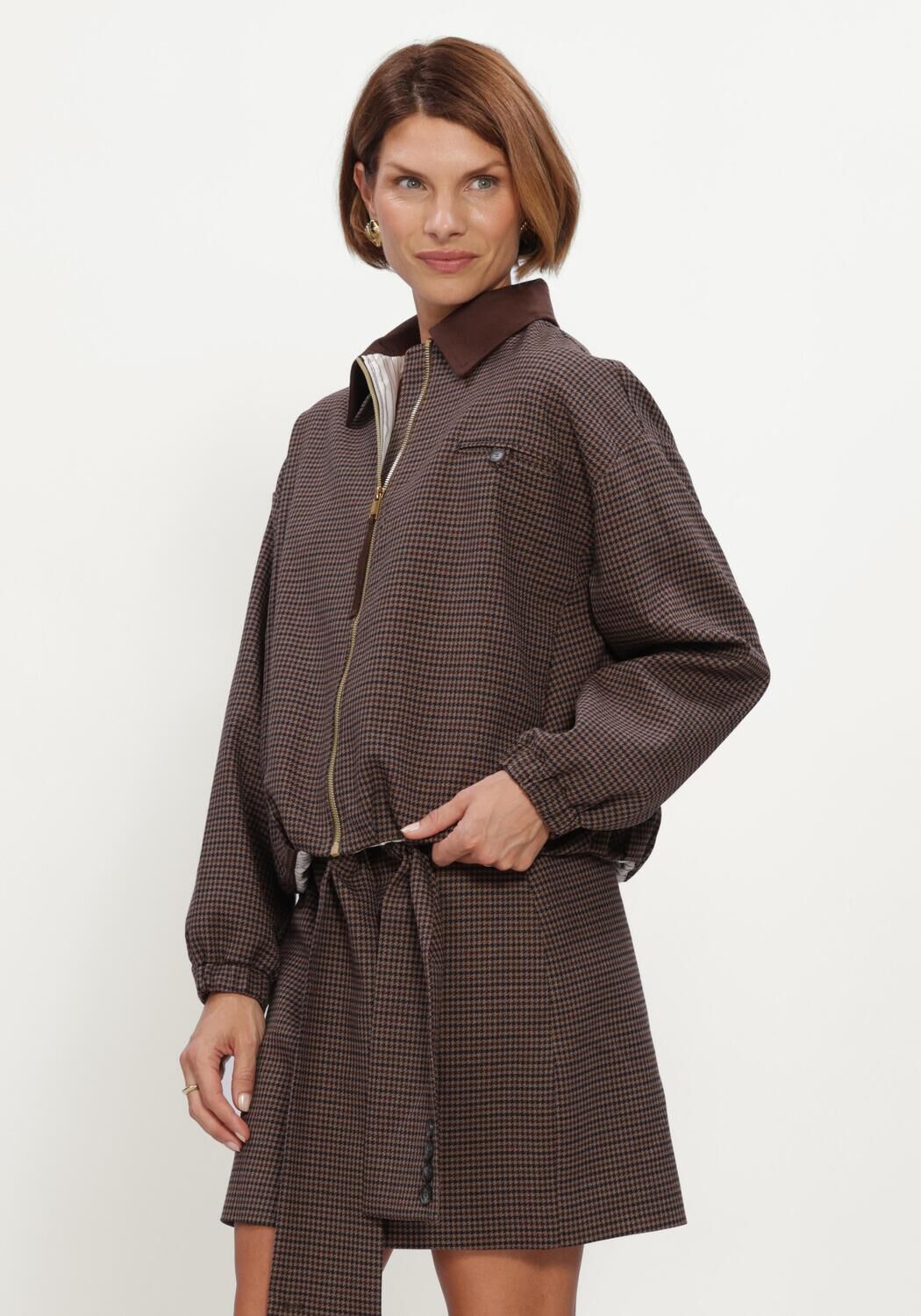 BEAUMONT Dames Jassen Vanessa Jacket Bruin