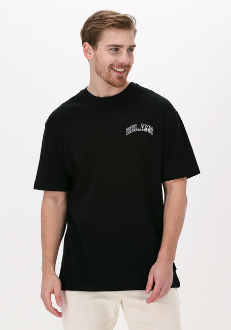 Zwarte COLOURFUL REBEL T-shirt RBL AMS SMALL CHEST TEE - large