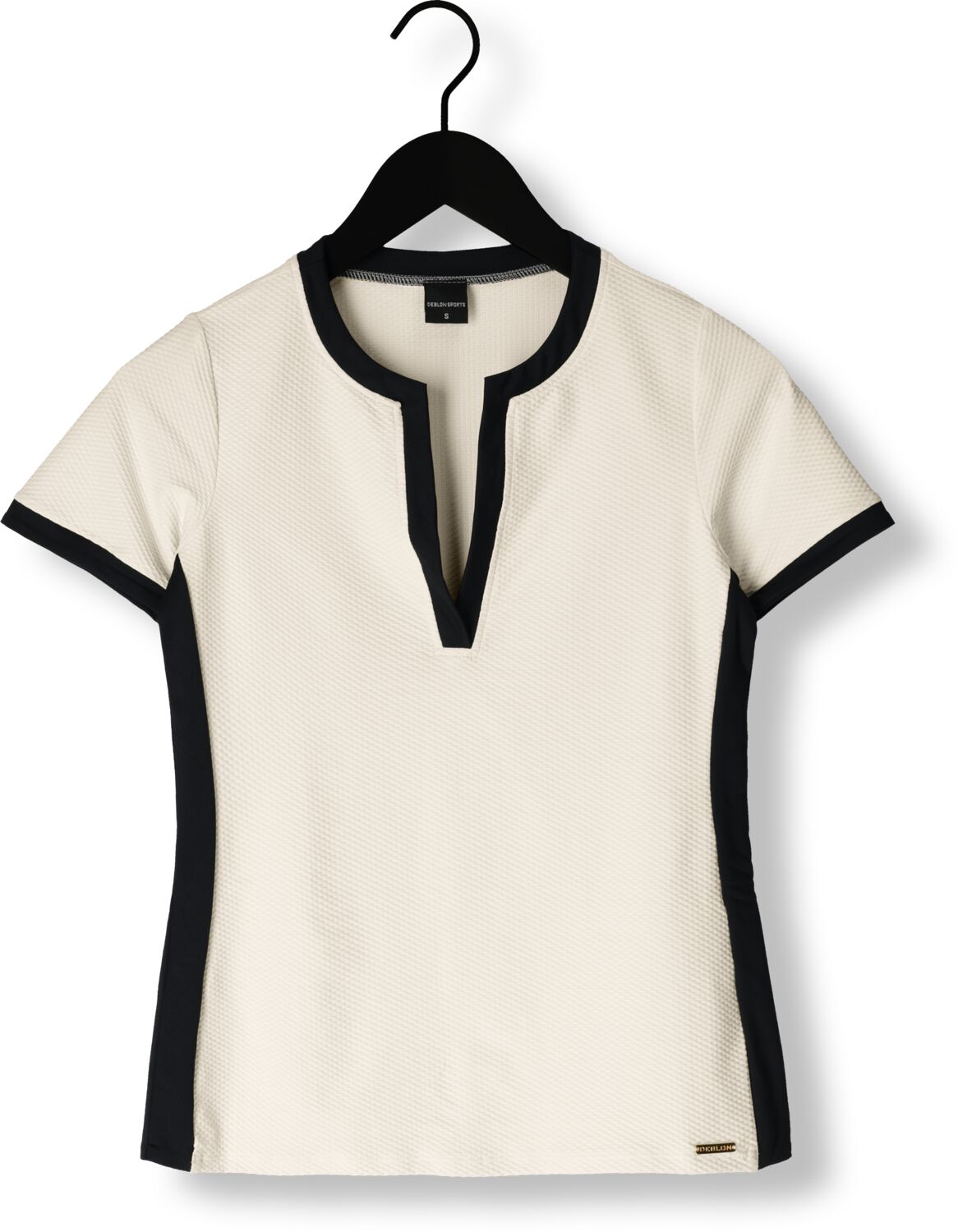 DEBLON SPORTS Dames Tops & T-shirts Ellin T-shirt Honeycomb Gebroken Wit