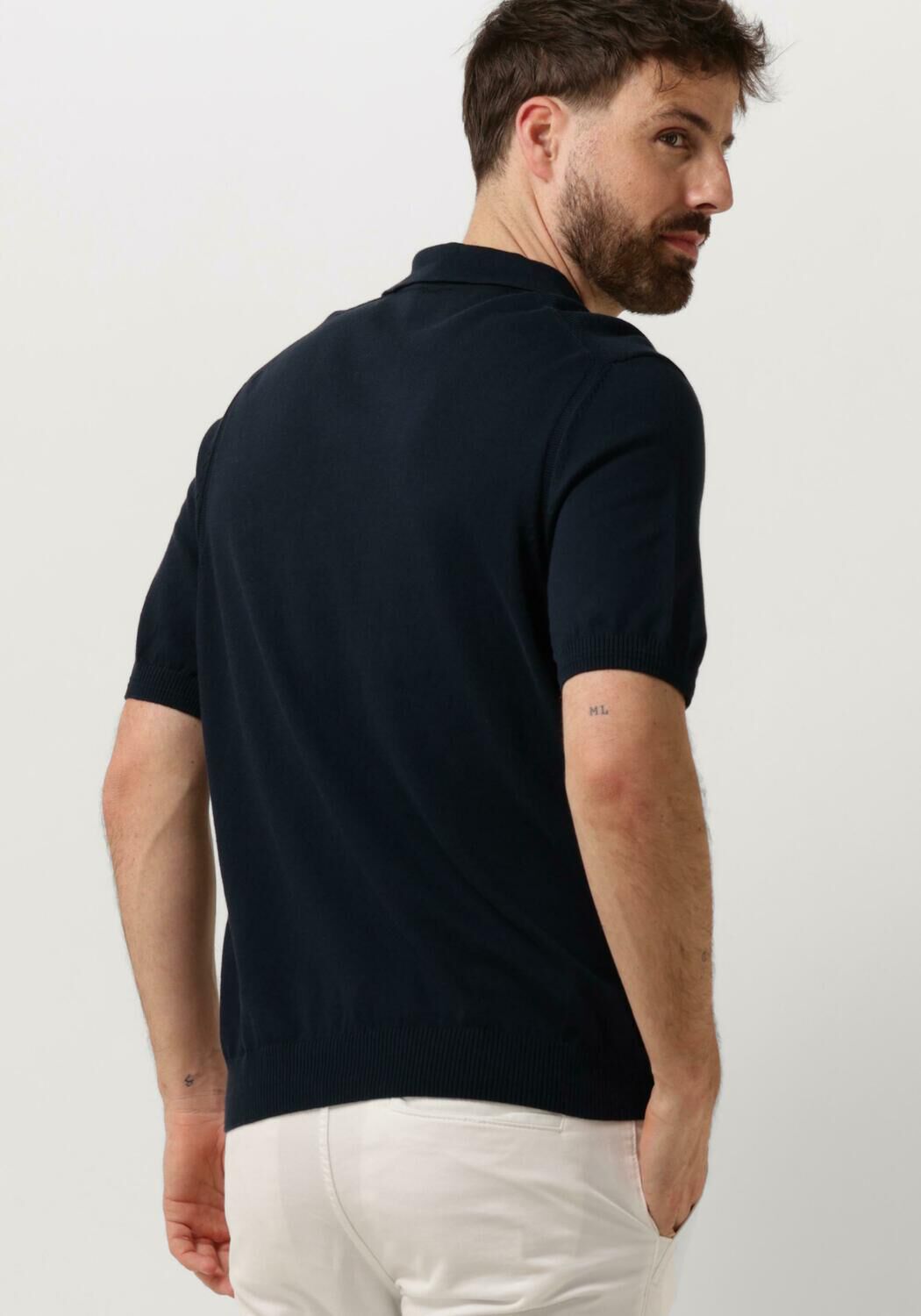 BOSS ORANGE Heren Polo's & T-shirts Asac_p Donkerblauw