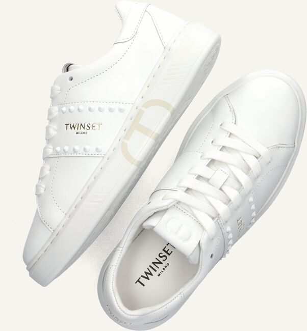 Witte TWINSET MILANO Lage sneakers 241TCP014 Witte TWINSET MILANO Lage sneakers 241TCP014 - large