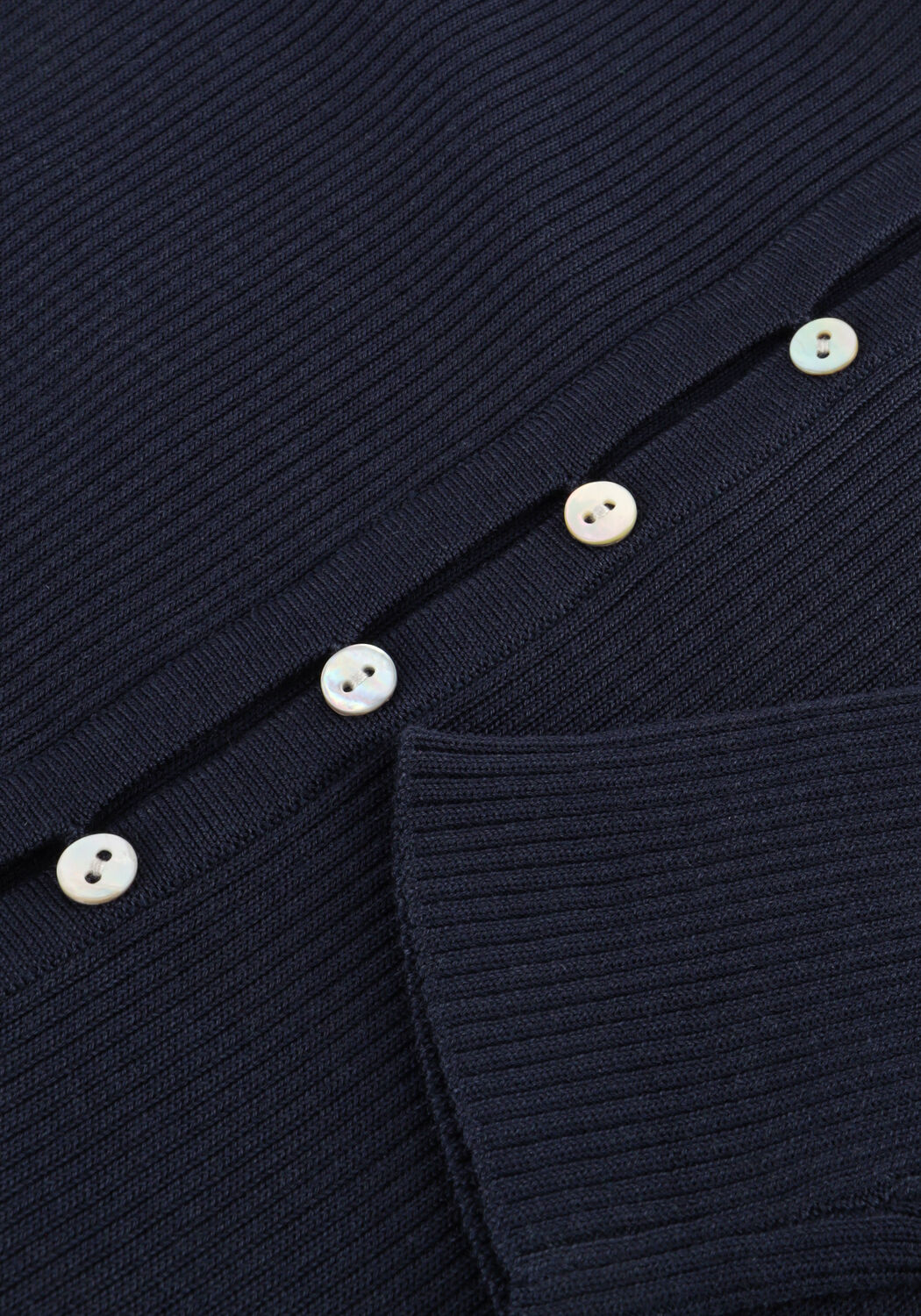 Donkerblauwe COPENHAGEN MUSE Vest CMCONNIE-CARDIGAN - large