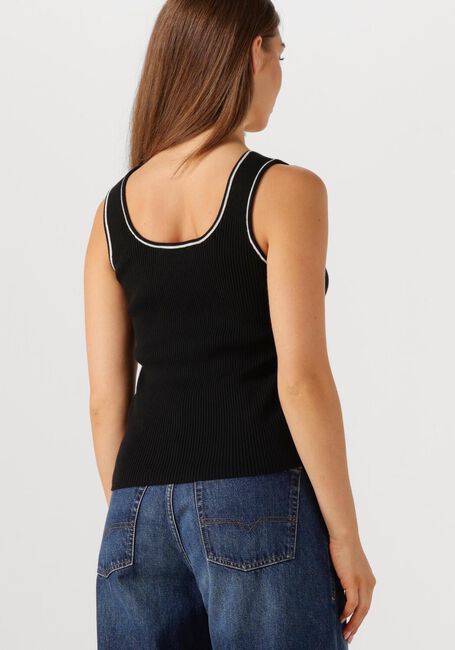 Zwarte SELECTED WOMEN Top SLFKAMMA JENNY SL KNIT TOP - large
