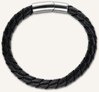 Zwarte CLAY Armbanden BRACELET BLACK - medium
