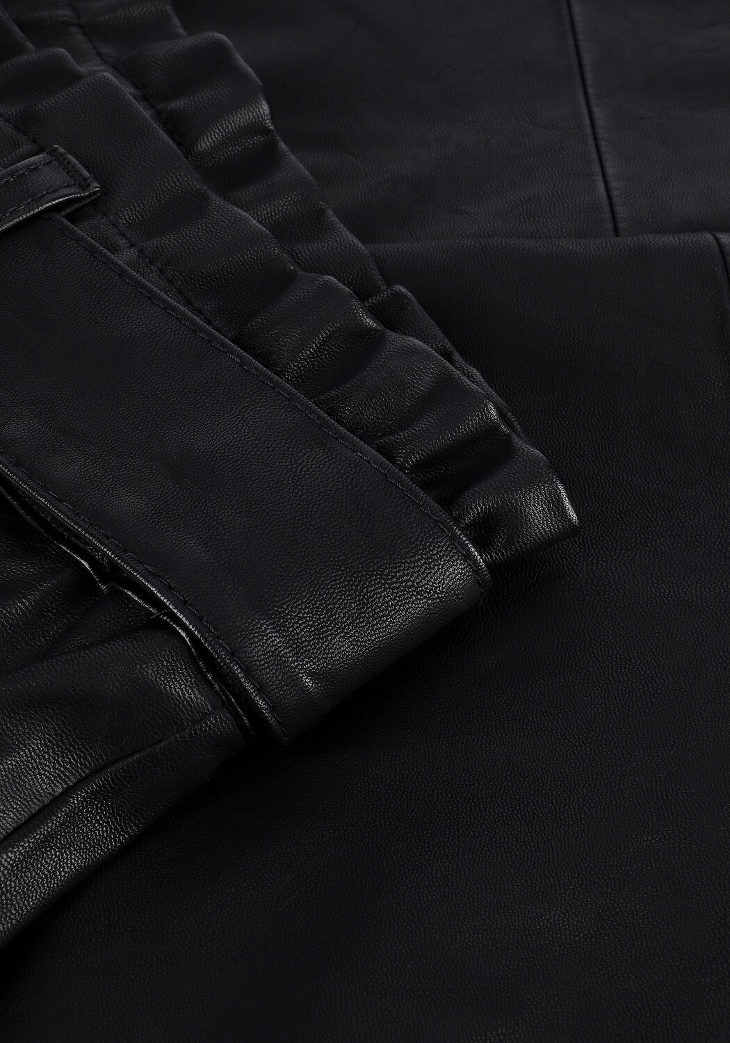 Zwarte KNIT-TED Pantalon FRIDA PANTS - large