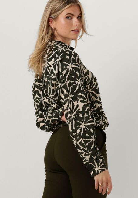 Groene MODSTRÖM Blouses FERNMD PRINT SHIRT - large