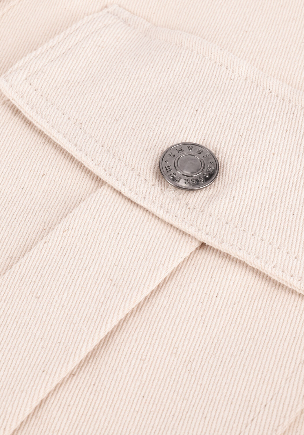 Creme MODSTR&Ouml;M Spijkerjas PETE JACKET - large