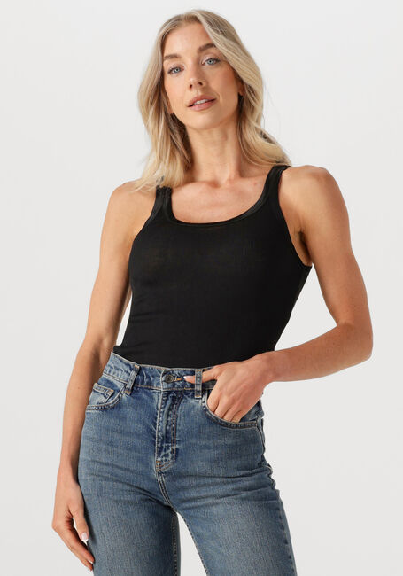 Zwarte CC HEART Top SILK CAMISOLE - large