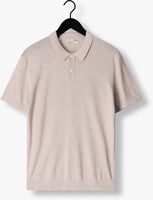 Beige SELECTED HOMME Polo SLHTOWN SS KNIT POLO B