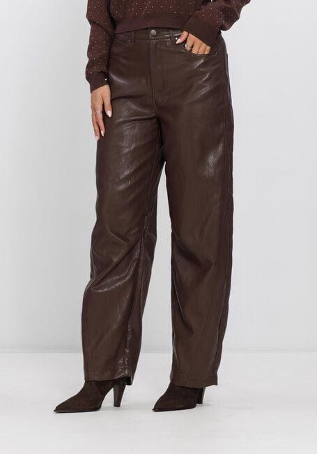 Bruine AAIKO Wijde broek QUIN PU 689 - large