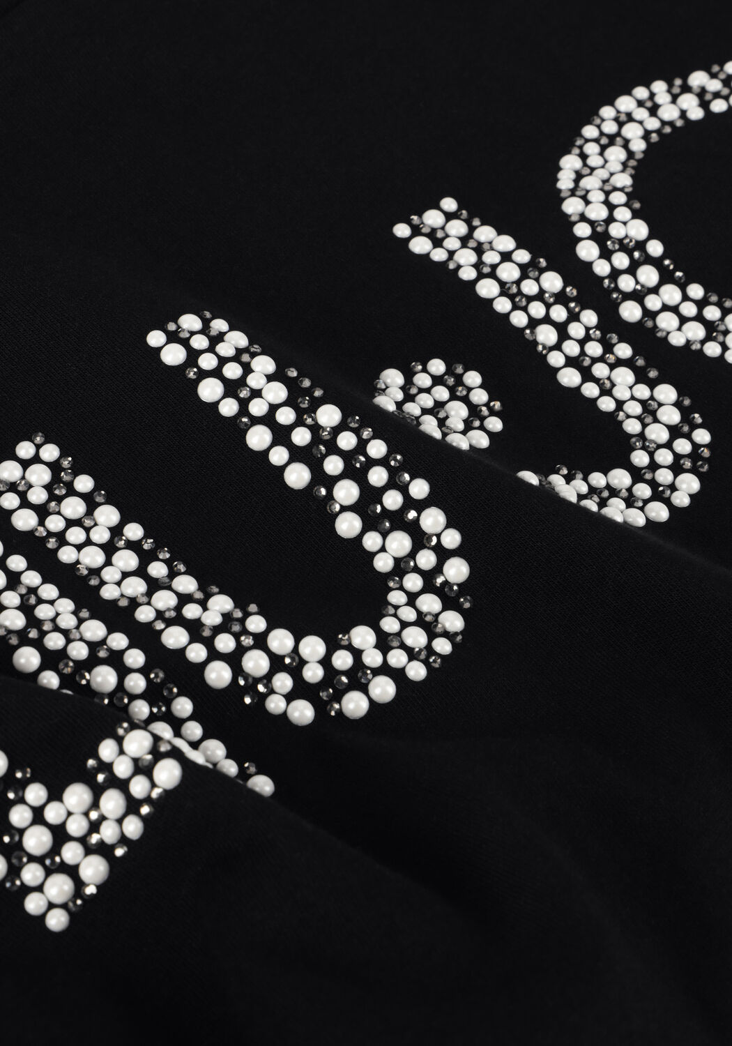 Zwarte LIU JO T-shirt JERSEY T-SHIRT - large