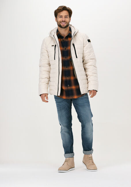 Gebroken wit PME LEGEND Gewatteerde jas SHORT JACKET SKYCONTROL ICON T - large