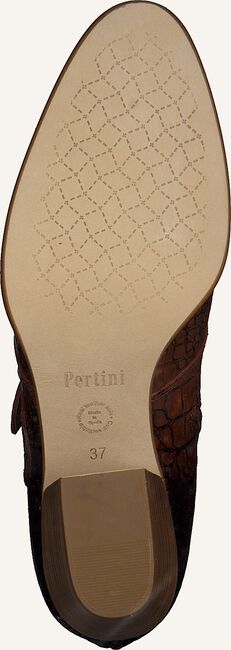 Cognac PERTINI Enkellaarsjes 30059 Cognac PERTINI Enkellaarsjes 30059 - large