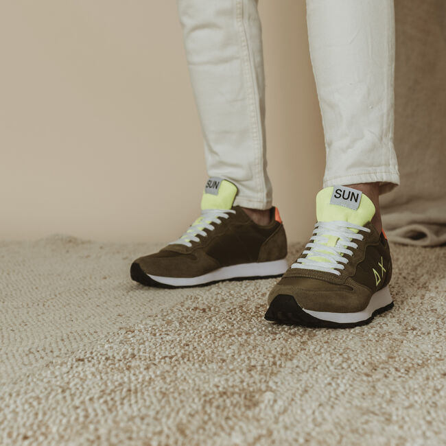 Groene SUN68 Lage sneakers TOM FLUO MEN Groene SUN68 Lage sneakers TOM FLUO MEN - large
