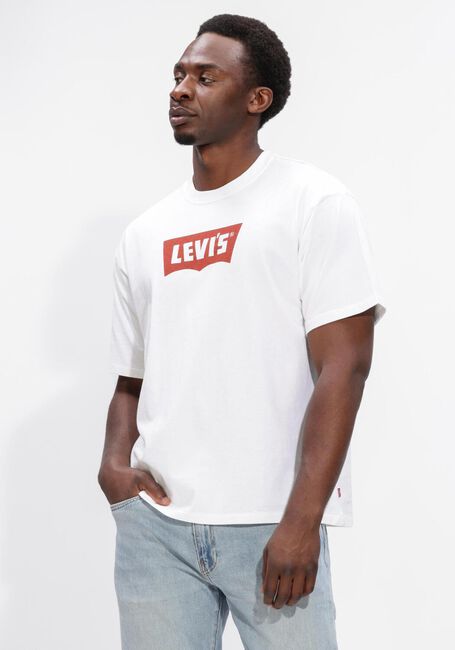Witte LEVI'S T-shirt VINTAGE BW GRAPHIC TEE - large