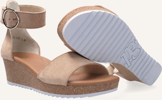 Beige PAUL GREEN Platte sandalen 7386 Beige PAUL GREEN Platte sandalen 7386 - large