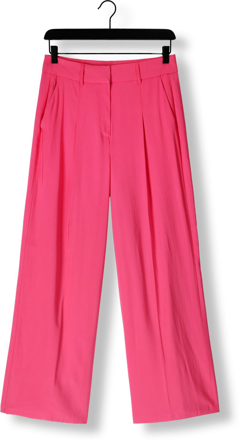 JANSEN AMSTERDAM Dames Broeken Nova Broek Wf 466 Long Wide Roze