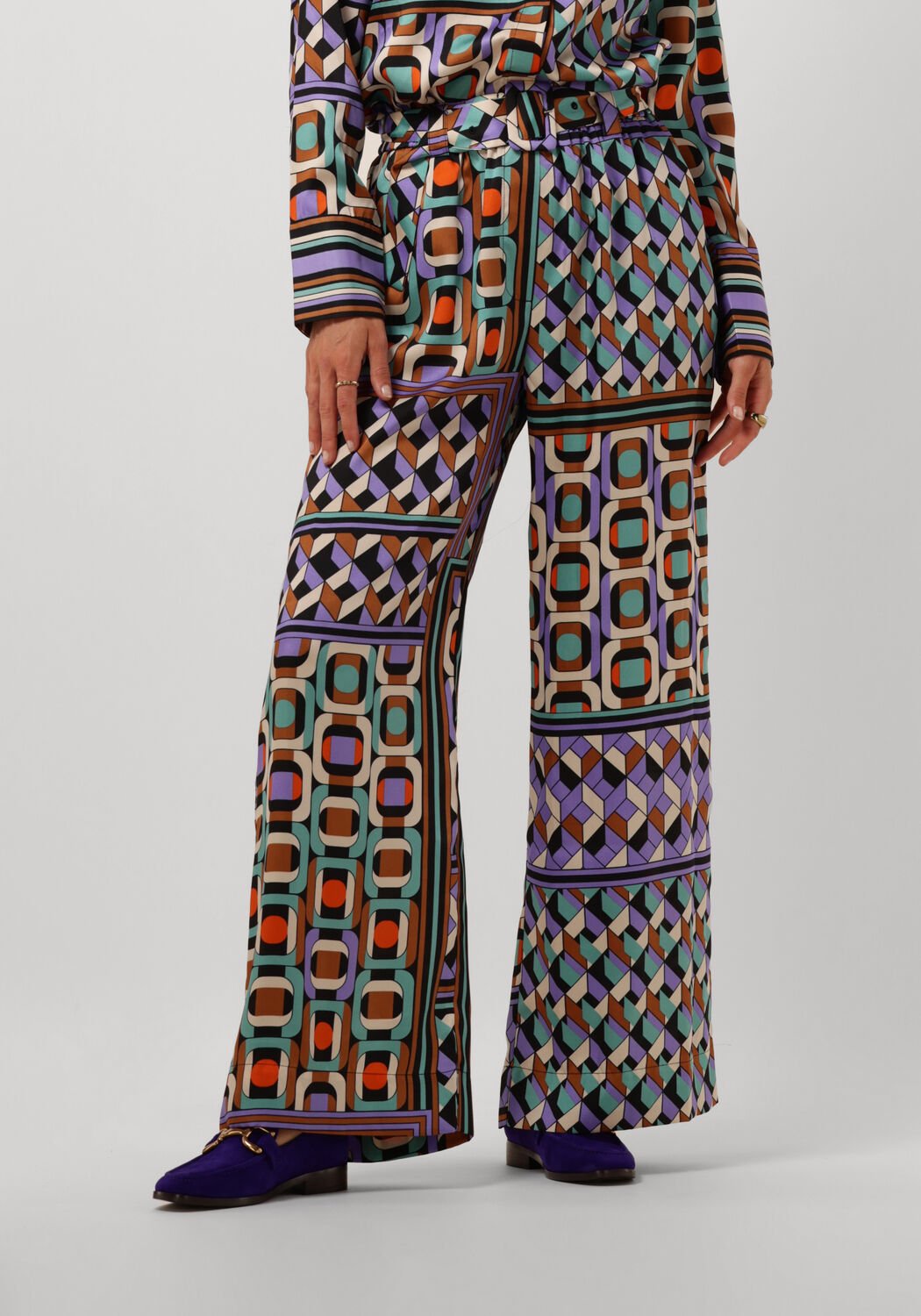 Suncoo Wijde Broek Dames Jairo Multicolor Dames