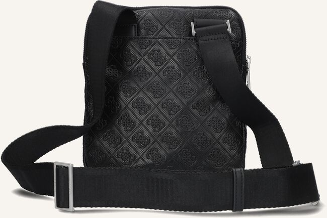 Zwarte GUESS Schoudertas ESCAPE TOP ZIP CROSSBODY FLAT Zwarte GUESS Schoudertas ESCAPE TOP ZIP CROSSBODY FLAT - large