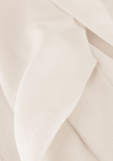 Witte TOMMY HILFIGER Mini jurk LINEN SLEEVELESS WRAP DRESS - large