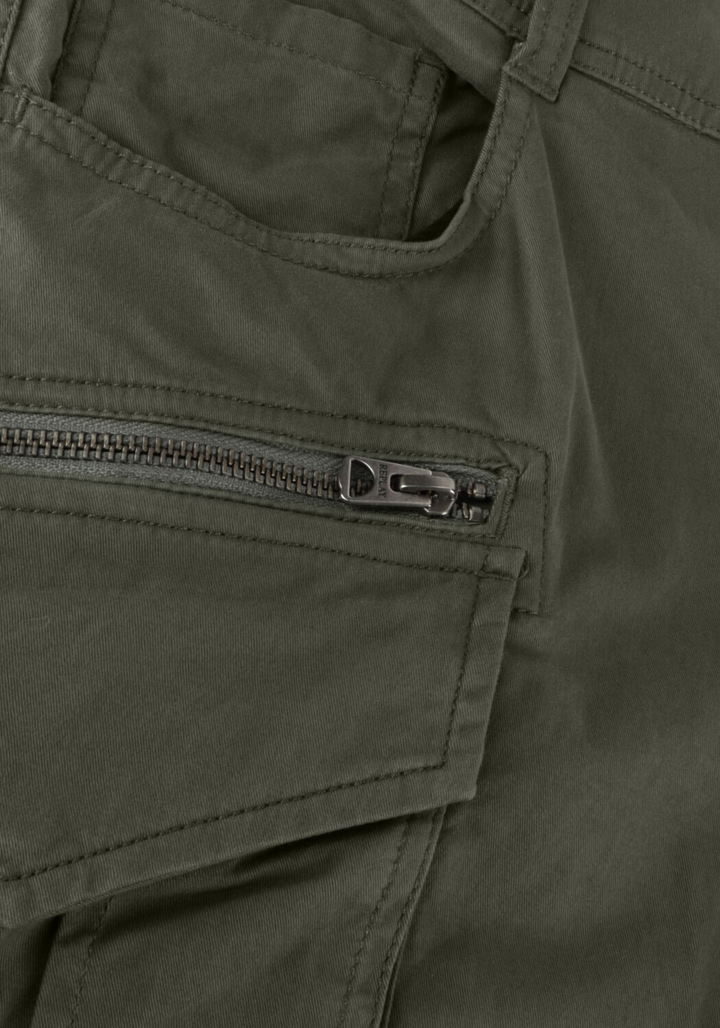 Groene REPLAY Cargobroeken JOE PANTS - large