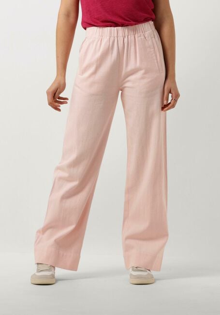 Roze BY-BAR Wijde broek MEES TWILL PANT - large