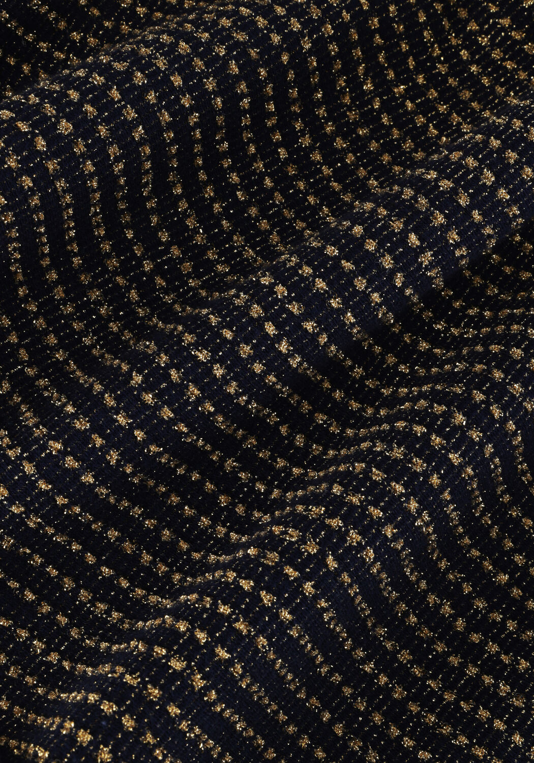 Donkerblauwe AMAYA AMSTERDAM Wijde broek TARA - large