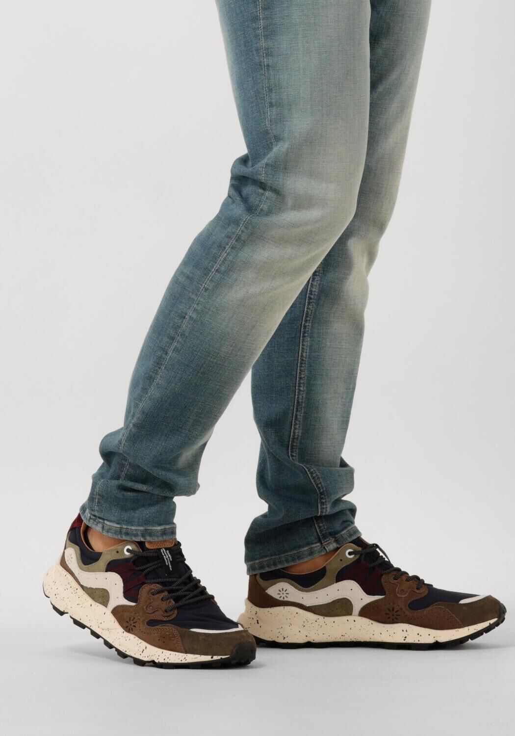 Bruine FLOWER MOUNTAIN Lage sneakers YAMANO 3 MAN - large