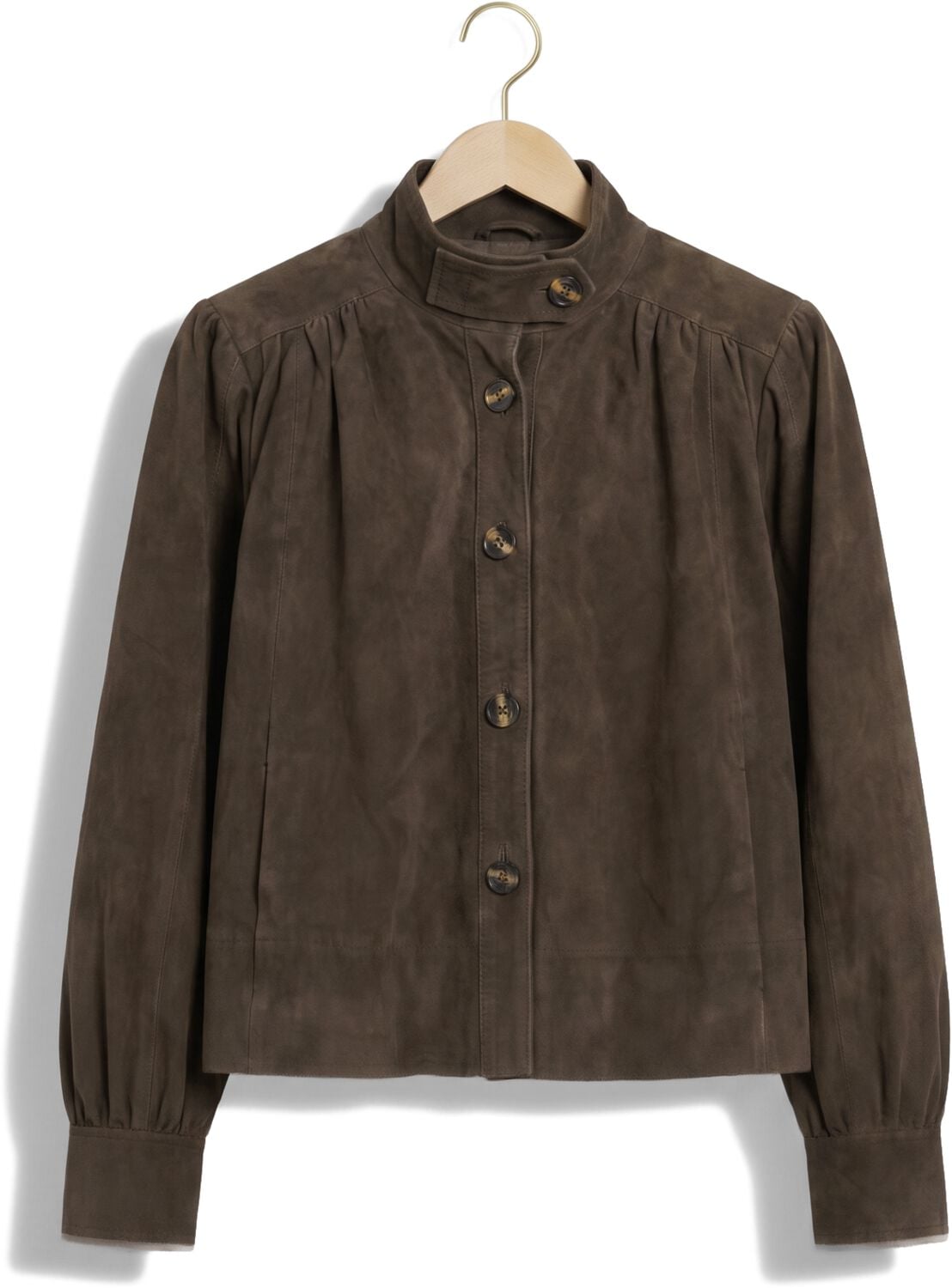 SECOND FEMALE Dames Jassen Zonie Suede Jacket Donkergroen
