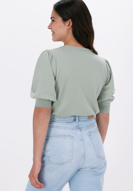 Groene MSCH COPENHAGEN Top TALMA RACHELLE 2/4 PULLOVER - large