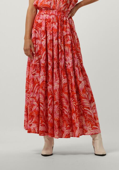 Rode LOLLYS LAUNDRY Maxirok SUNSET SKIRT - large
