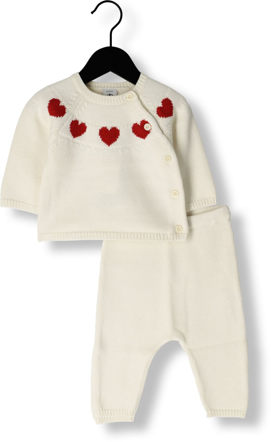 PETIT BATEAU Baby Rompers Ensemble 2 Pieces Beige