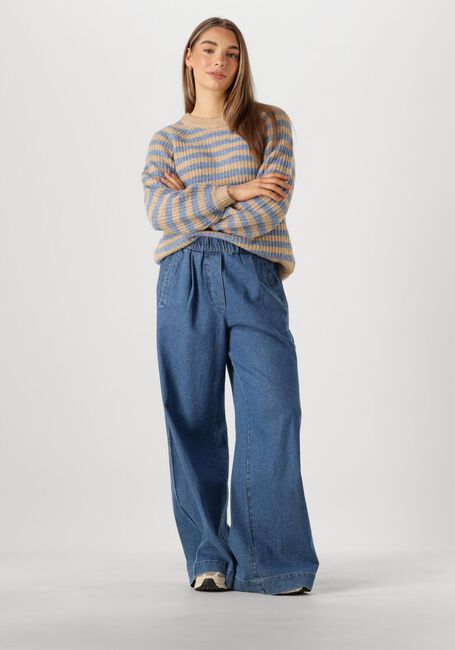 Lichtblauwe LOLLYS LAUNDRY Trui BINALL JUMPER LS - large