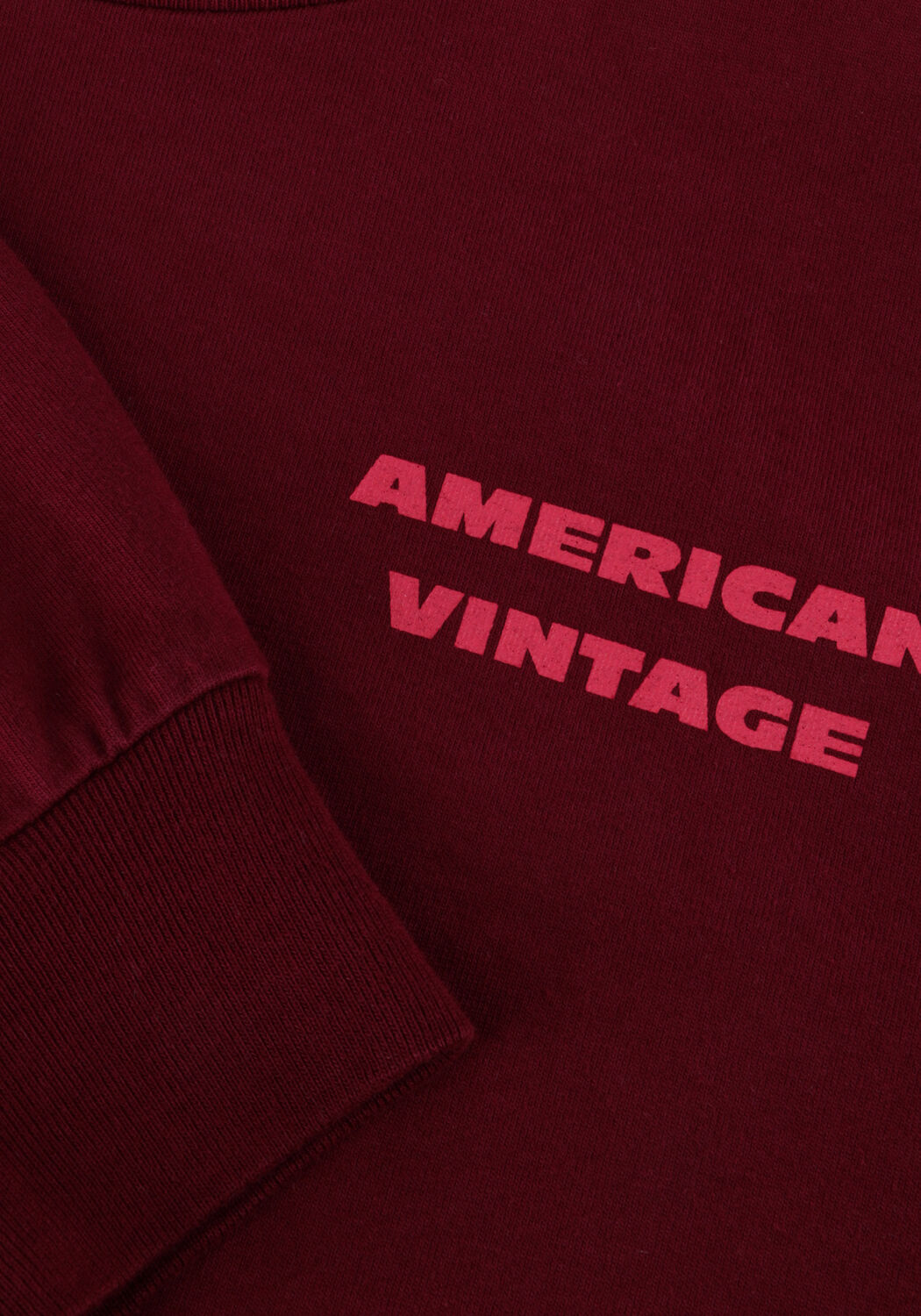 Bordeaux AMERICAN VINTAGE T-shirt FIZVALLEY 2 - large