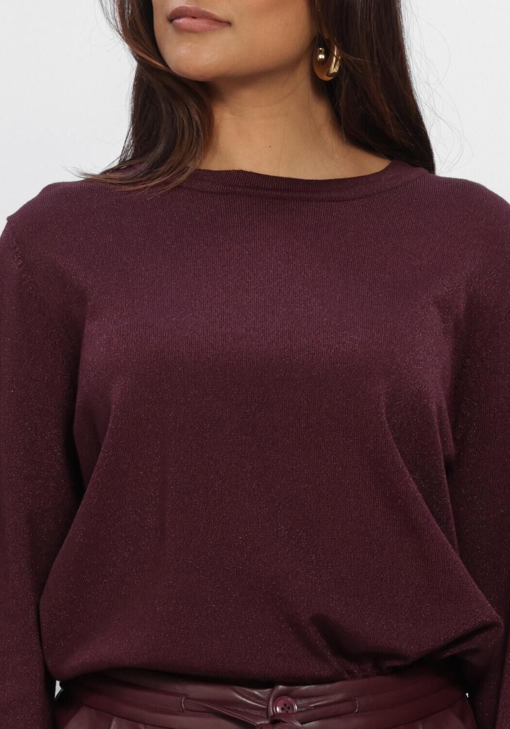 Bordeaux AMAYA AMSTERDAM Trui JADYN KNITWEAR - large