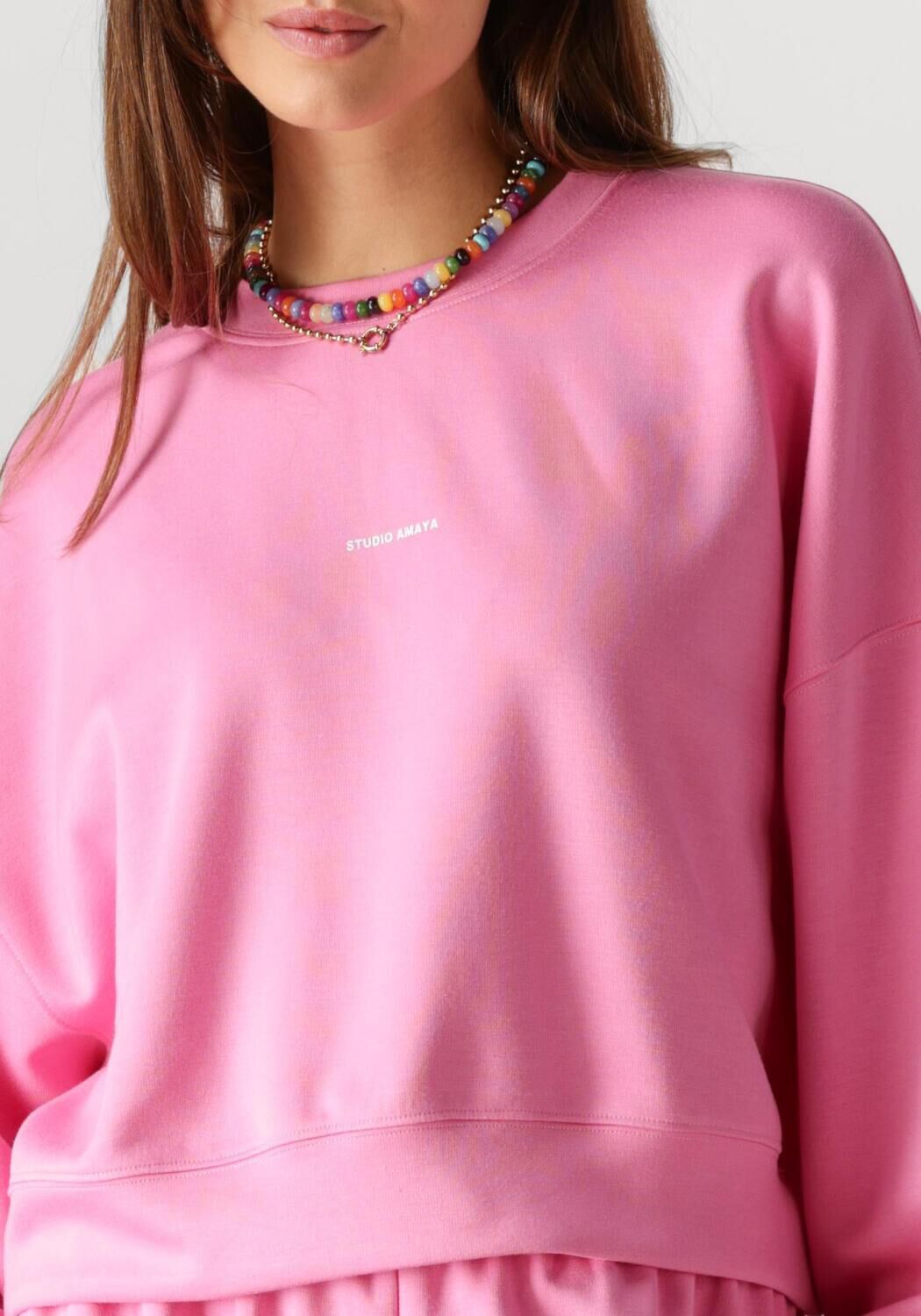 STUDIO AMAYA Dames Truien & Vesten Betty Fuchsia