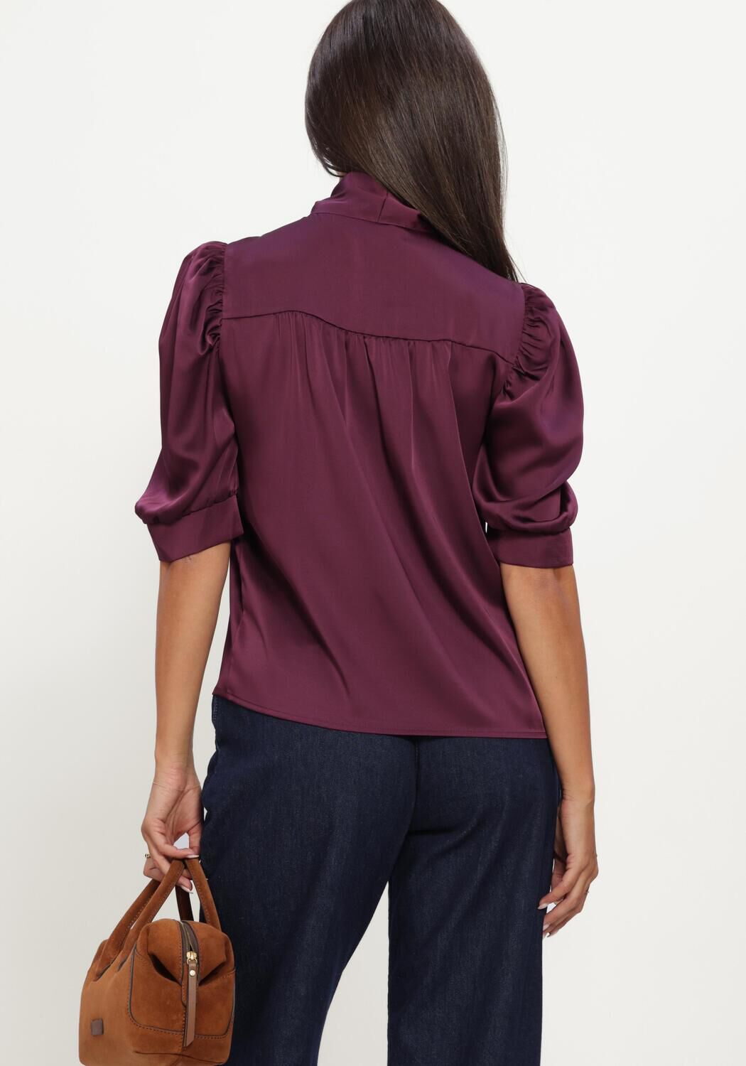 Paarse LINA LOCCHI Blouses LL-BELIA - large