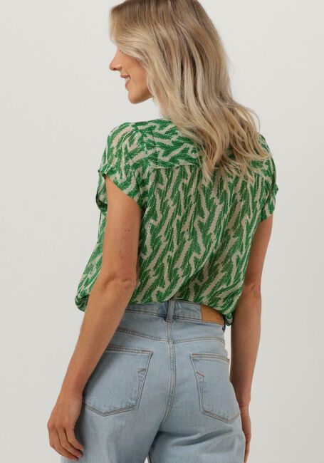 Groene LOLLYS LAUNDRY Blouses HEATHER TOP - large