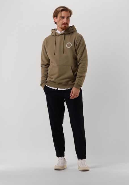 Groene FORÉT Sweater SITE HOODIE - large