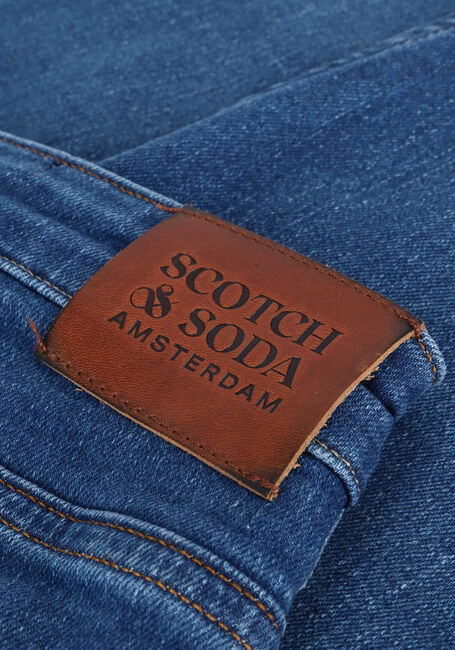Blauwe SCOTCH & SODA Skinny jeans HAUT SKINNY JEANS - HIGH TIDE - large
