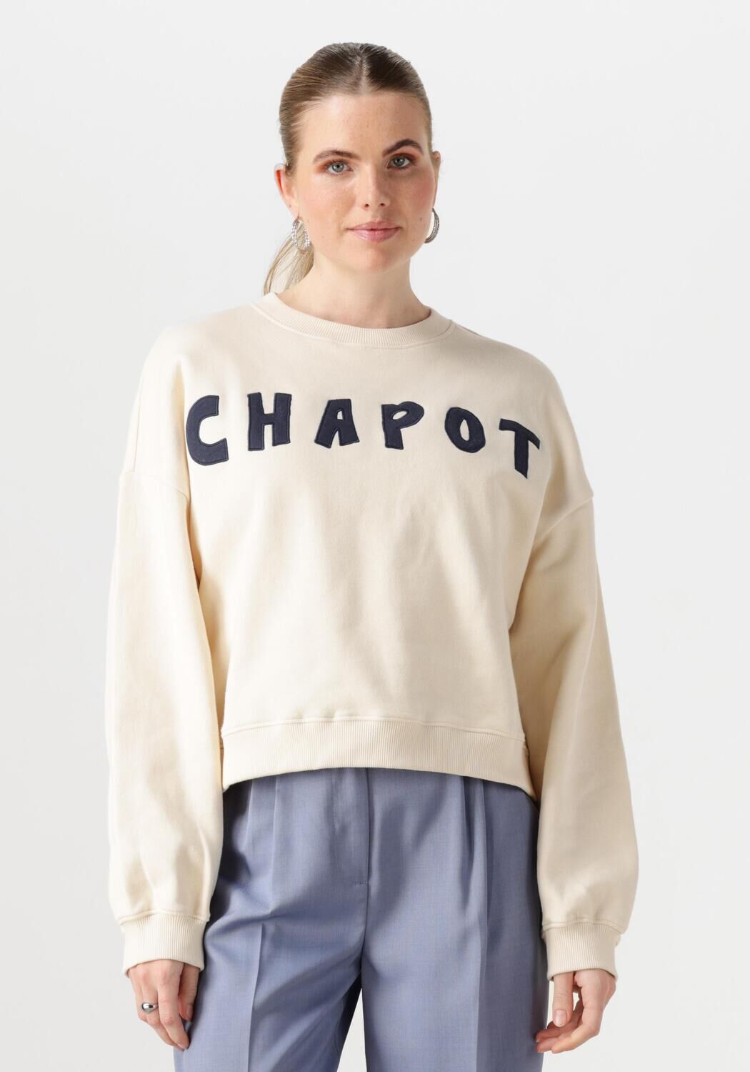 FABIENNE CHAPOT Dames Truien & Vesten Amy Sweater Wit