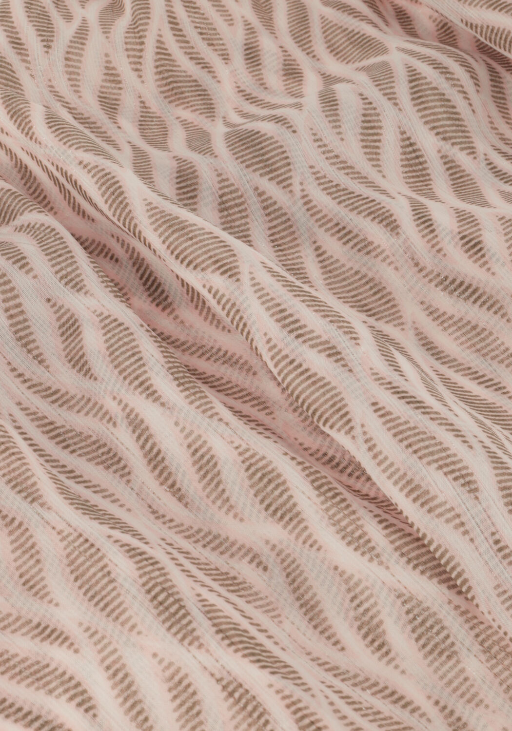 Beige NEO NOIR Blouses RHIA GRAPHIC FIRE BLOUSE - large