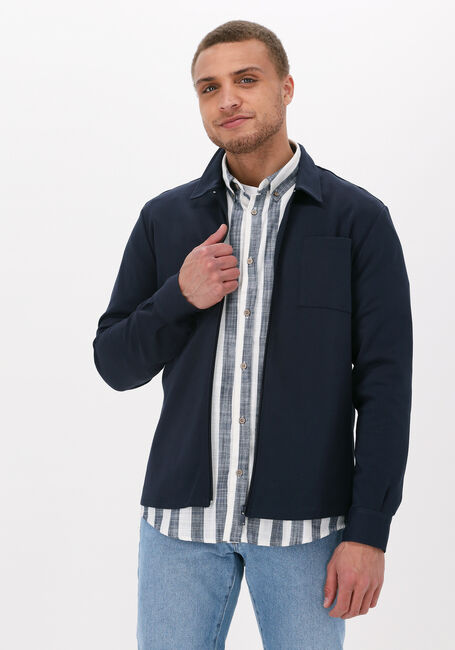 Donkerblauwe THE GOODPEOPLE Overshirt LORD - large