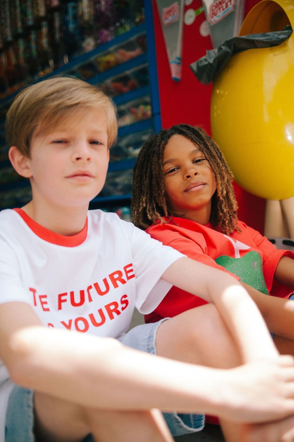 CALL ME FRANKIE Meisjes Tops & T-shirts Future T-shirt Wit