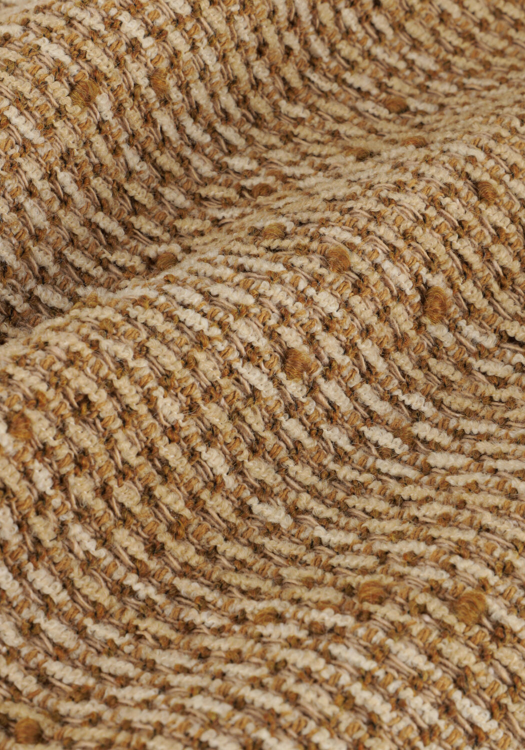 Gouden RUBY TUESDAY Top MUNA OVERSIZED SHORT SLEEVES BOUCLE SHIRT - large