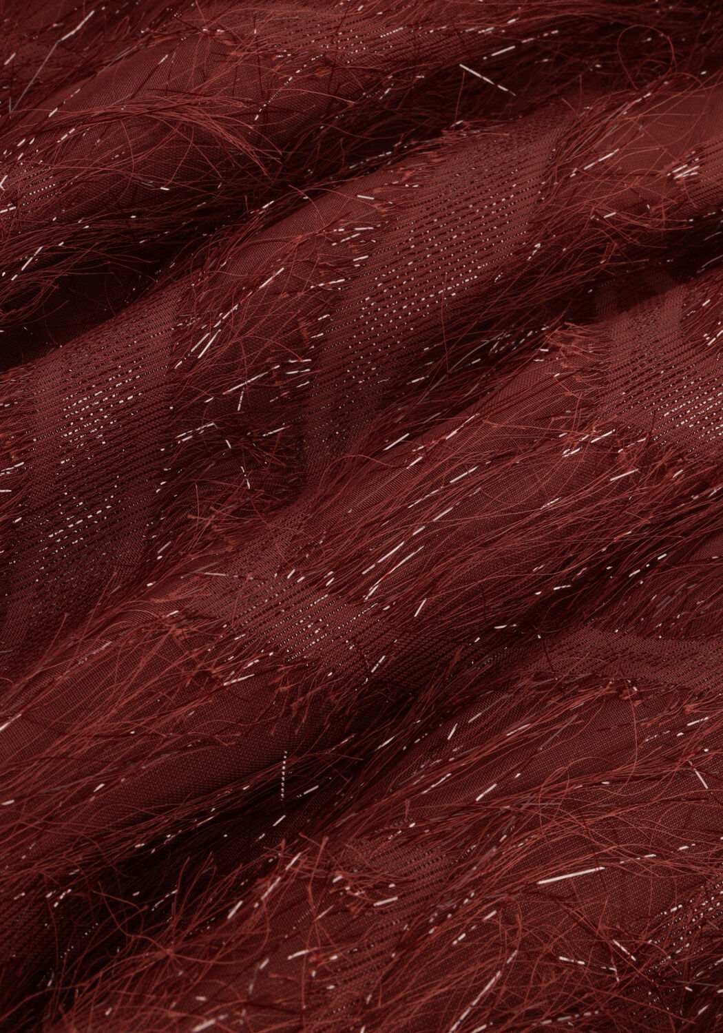 Rode SUMMUM Mini jurk DRESS FLUFFY - large