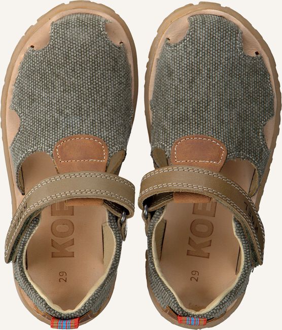 Groene KOEL4KIDS Platte sandalen KO811 Groene KOEL4KIDS Platte sandalen KO811 - large