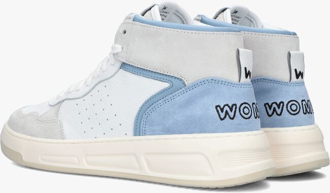 Witte WOMSH Hoge sneaker SUPER - large