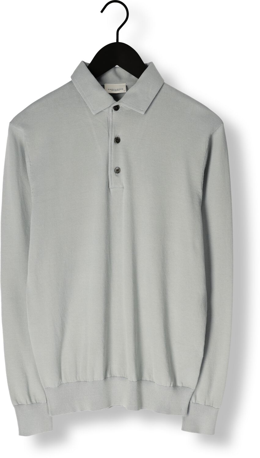 PROFUOMO Heren Truien & Vesten Polo Ls Groen