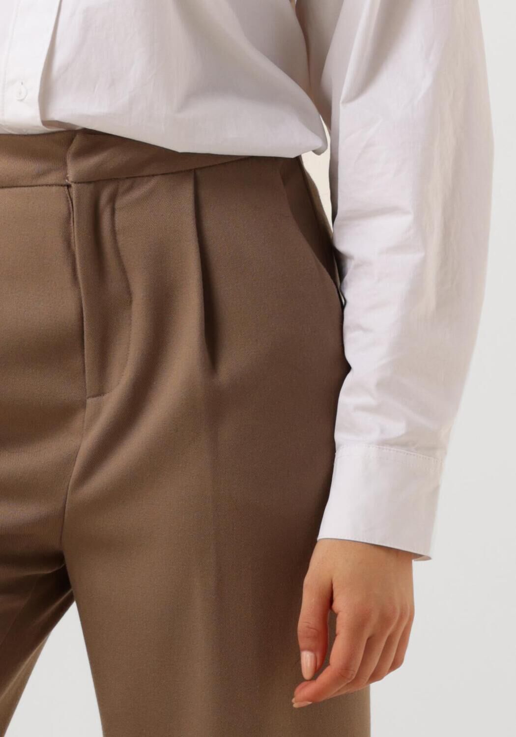 NOTRE-V Dames Broeken Nv-ella Taupe